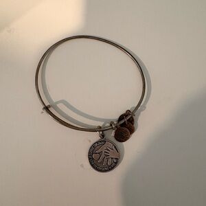 Alex and Ani Silver Charm Bracelet